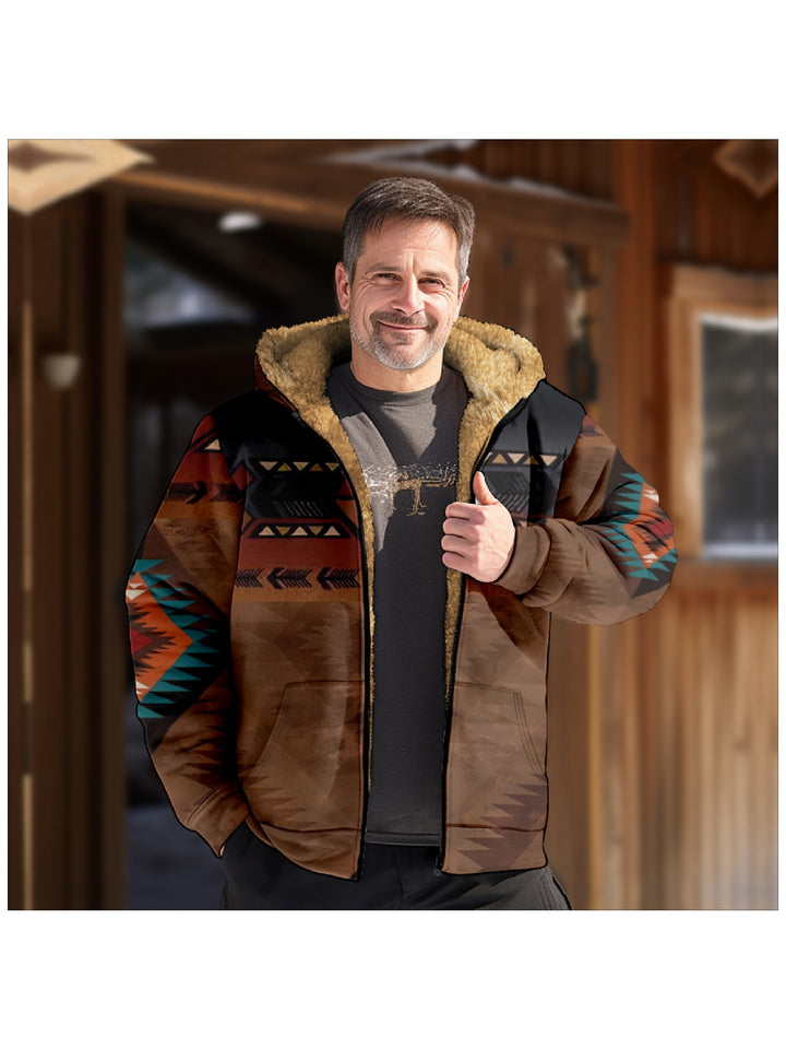 Ronan | Southwestern Hooded Jacket