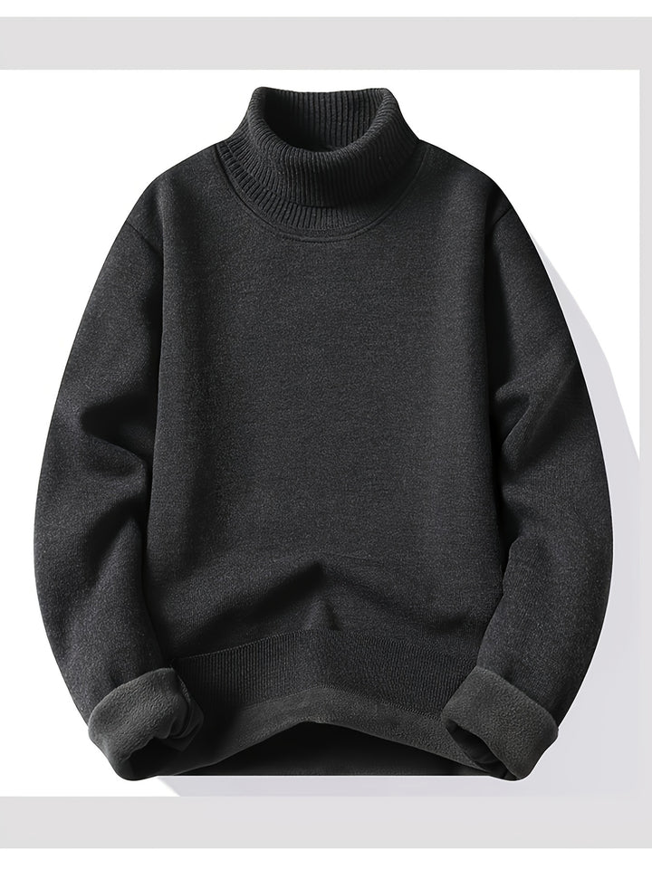 Edwin | Cozy High-Neck Pullover Sweater