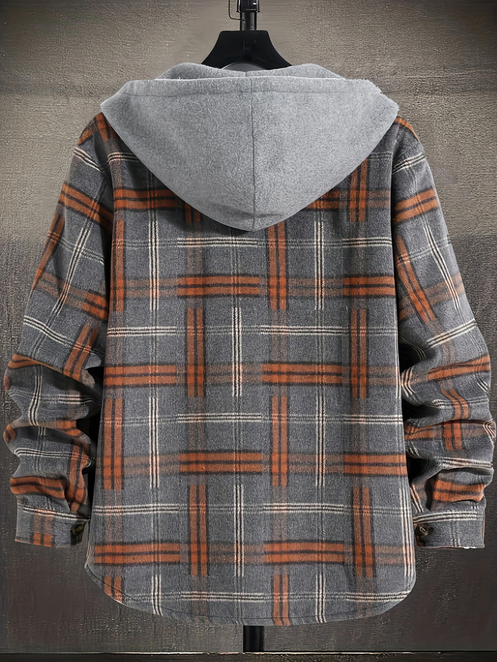 Holden | Hooded Plaid Overshirt Jacket