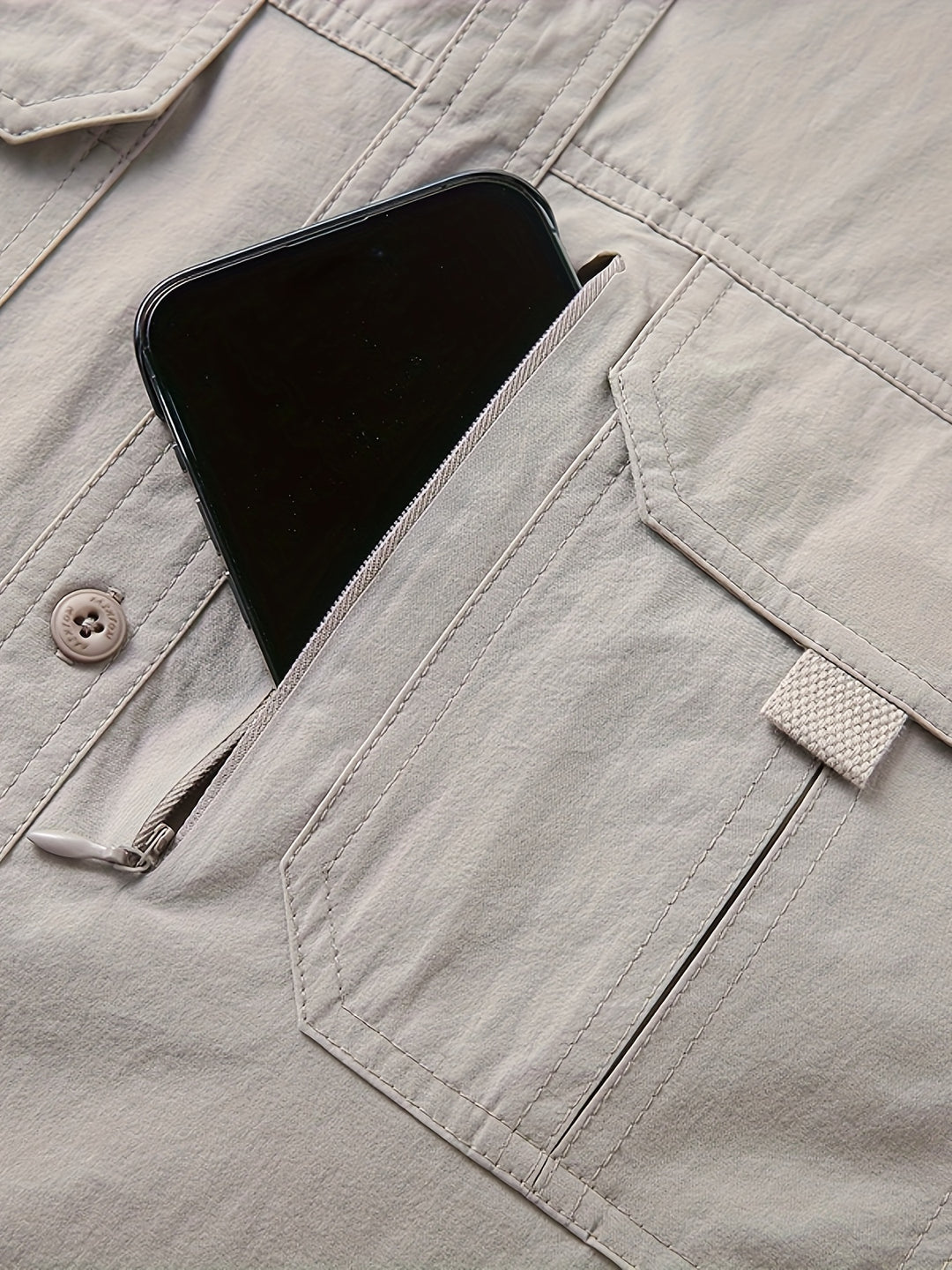 Damon | Rugged Multi-Pocket Utility Shirt