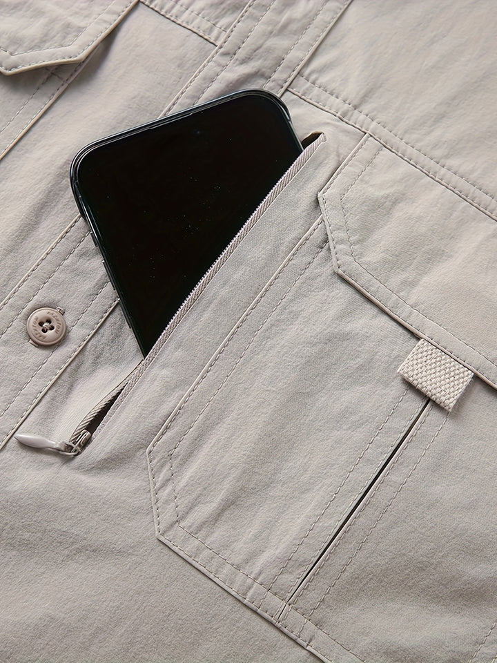 Damon | Rugged Multi-Pocket Utility Shirt