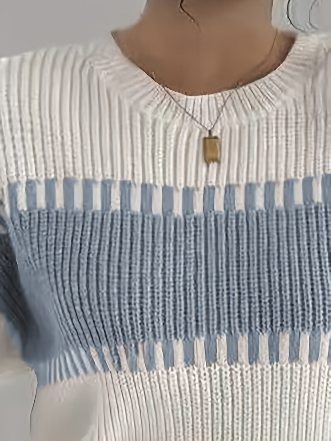 Lorna | Colour-Block Striped Sweater