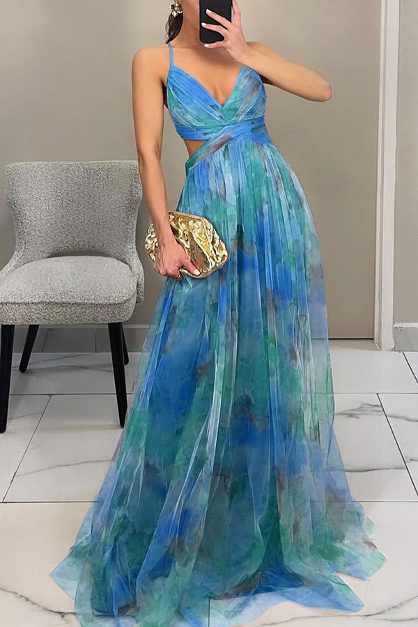 Giselle | Elegant Flowing Maxi Dress