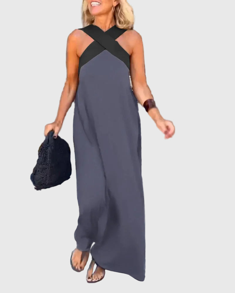 Lana | Elegant Flowing Everyday Maxi Dress