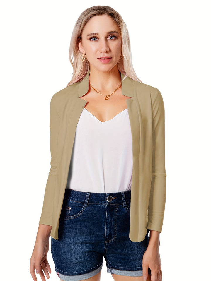 Yvonne | Open-Front Longline Jacket