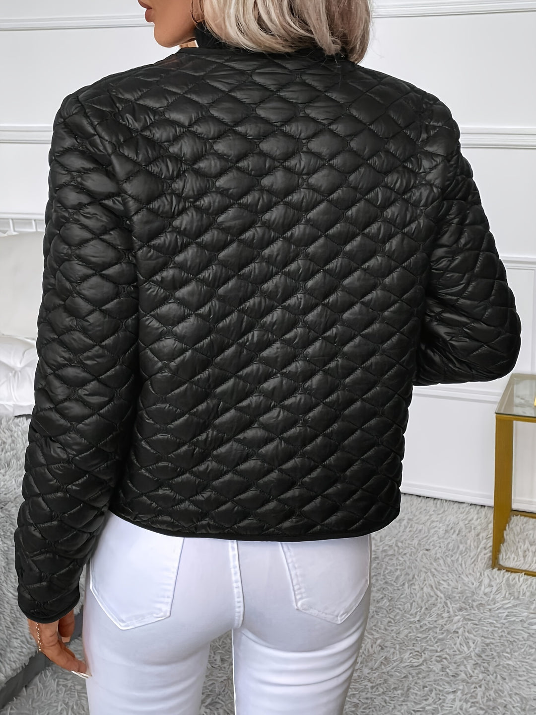 Lorna | Diamond Quilted Jacket