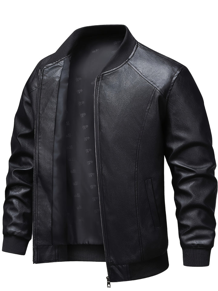 Anders | Sleek Zip-Up Bomber Jacket