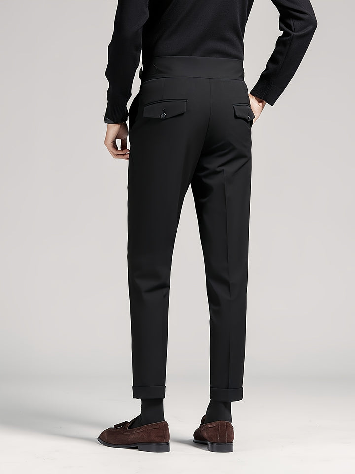 Alaric | Tailored Pleated Trousers