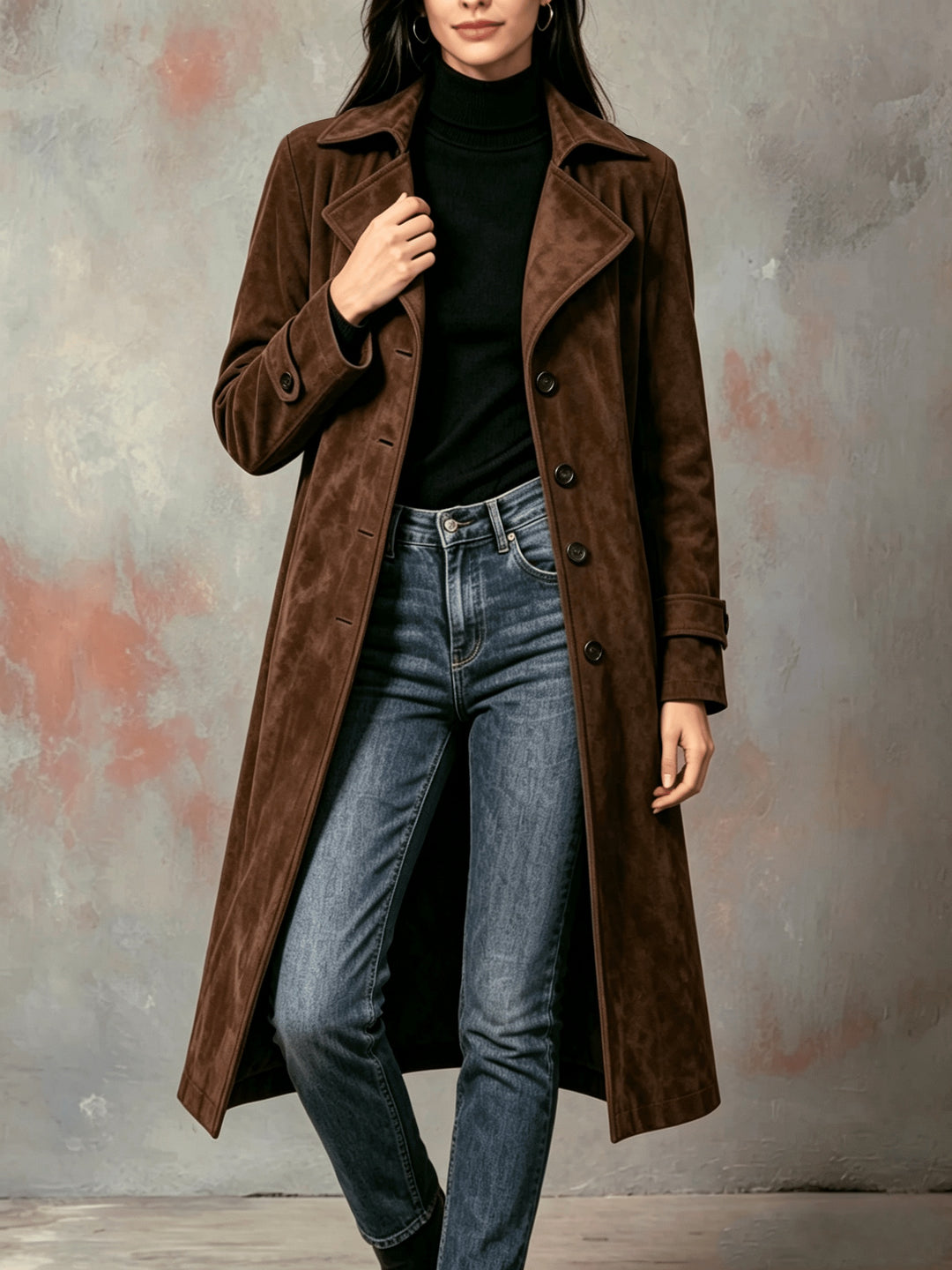 Miriam | Timeless Belted Long Coat