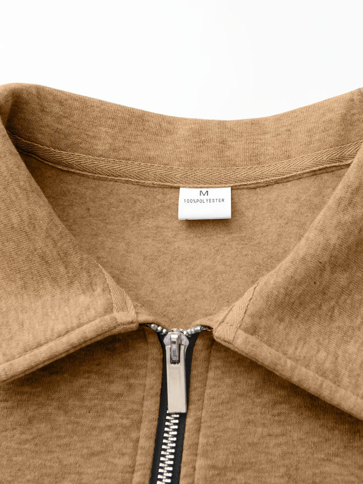 Donovan | Half-Zip Stand-Collar Pullover