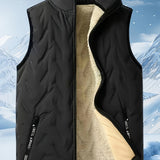 Reuben | Cozy Stand-Collar Vest
