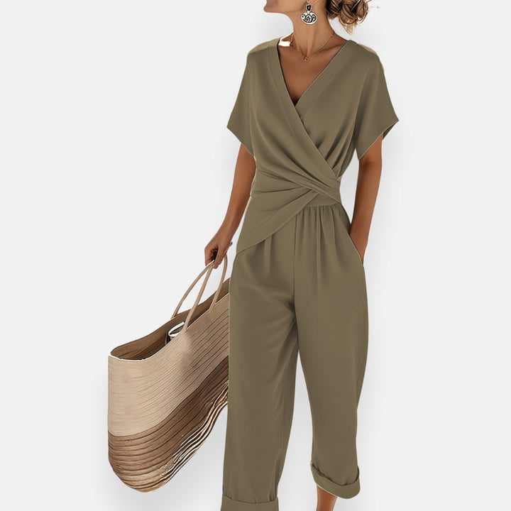Madison | Elegant Bow Detail Jumpsuit