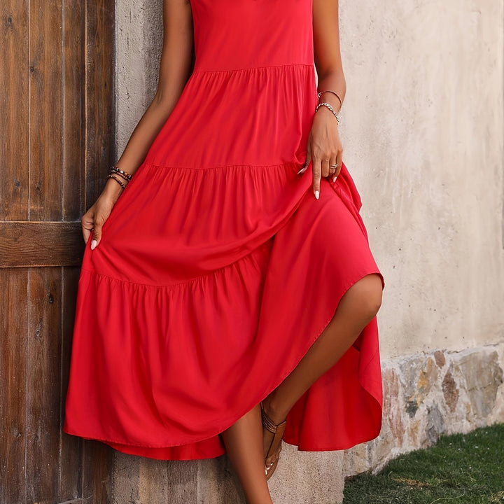 Marlena | Flowing Tiered Maxi Dress