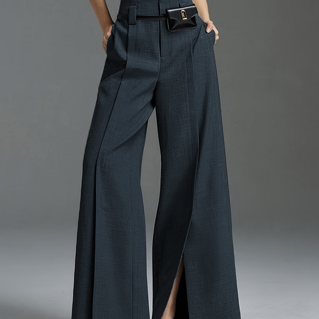 Leona | Wide-Leg Tailored Trousers