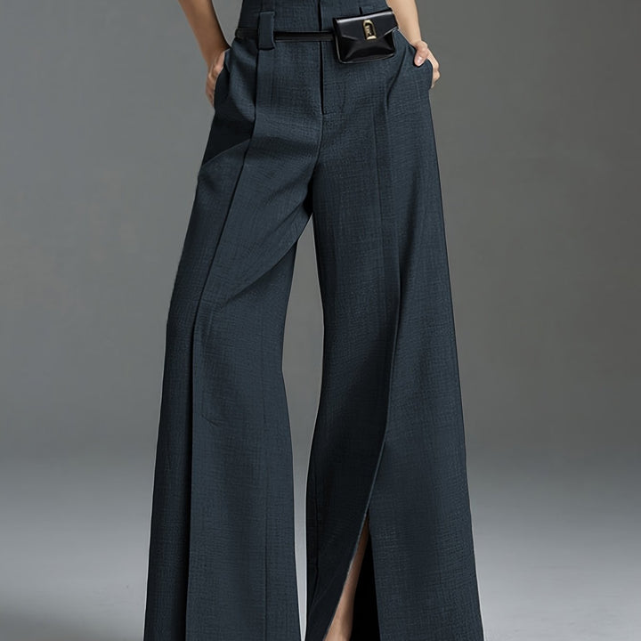 Leona | Wide-Leg Tailored Trousers