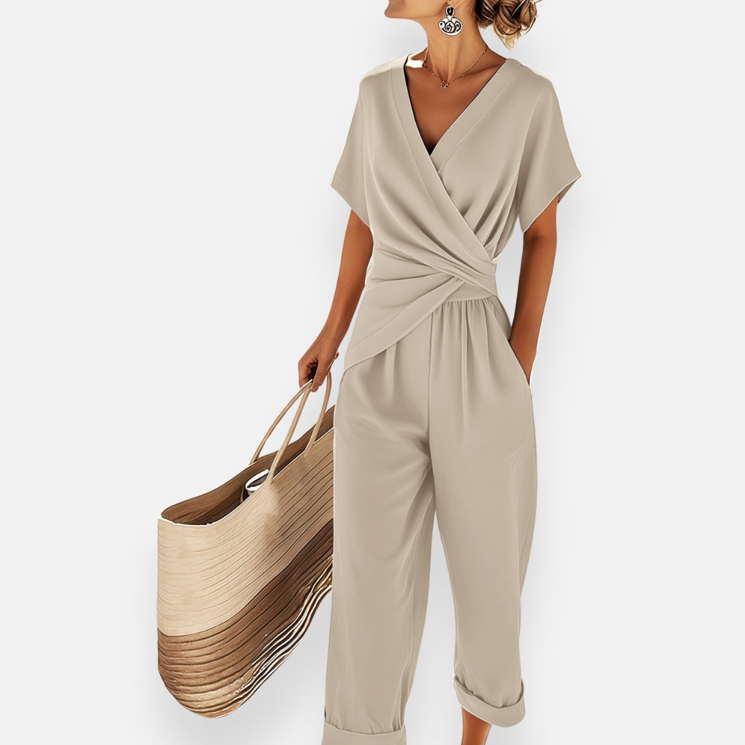 Madison | Elegant Bow Detail Jumpsuit