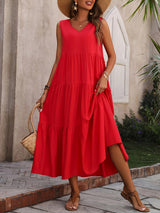 Marlena | Flowing Tiered Maxi Dress