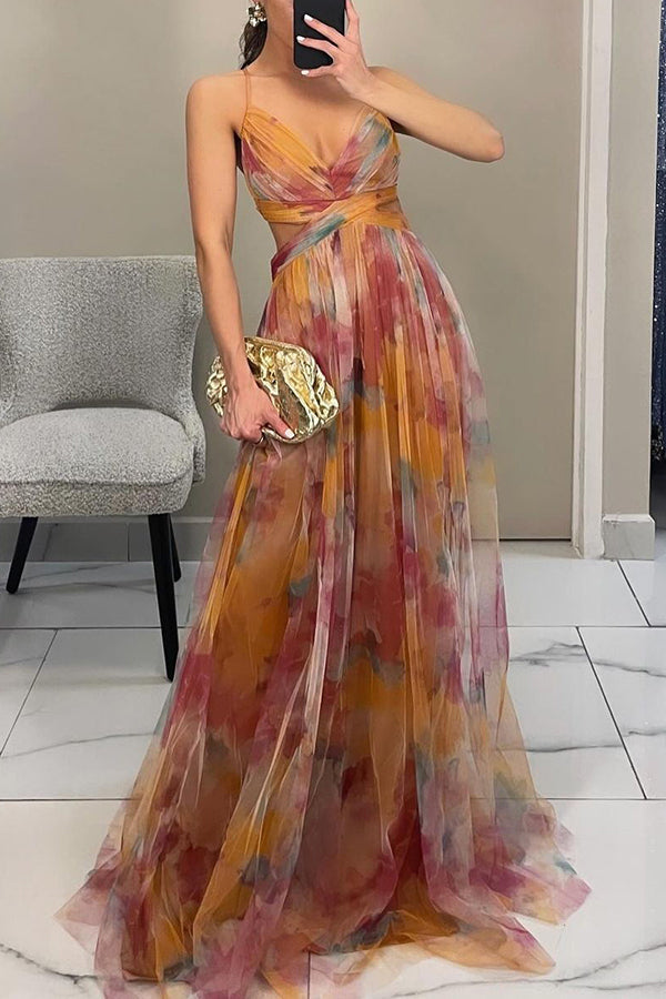 Giselle | Elegant Flowing Maxi Dress