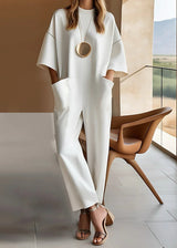 Carolyn | Elegant Short Sleeve Jumpsuit