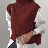 Rosabel | High-Neck Sweater Vest