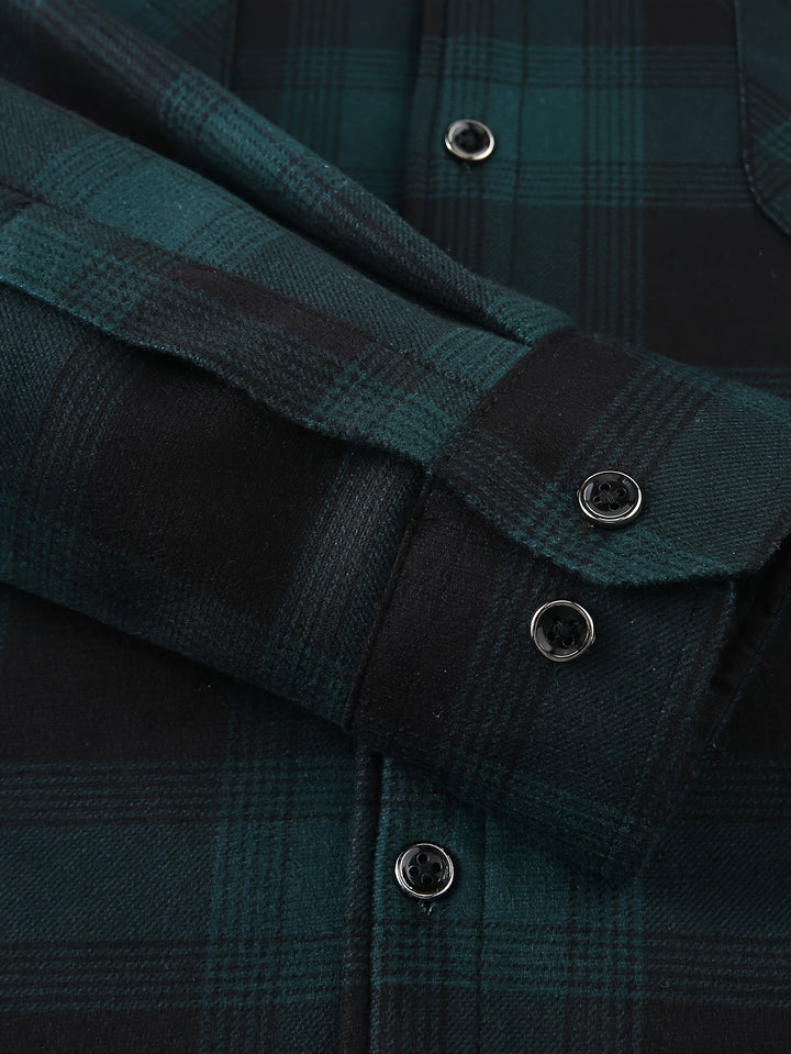 Clayton | Hooded Plaid Overshirt