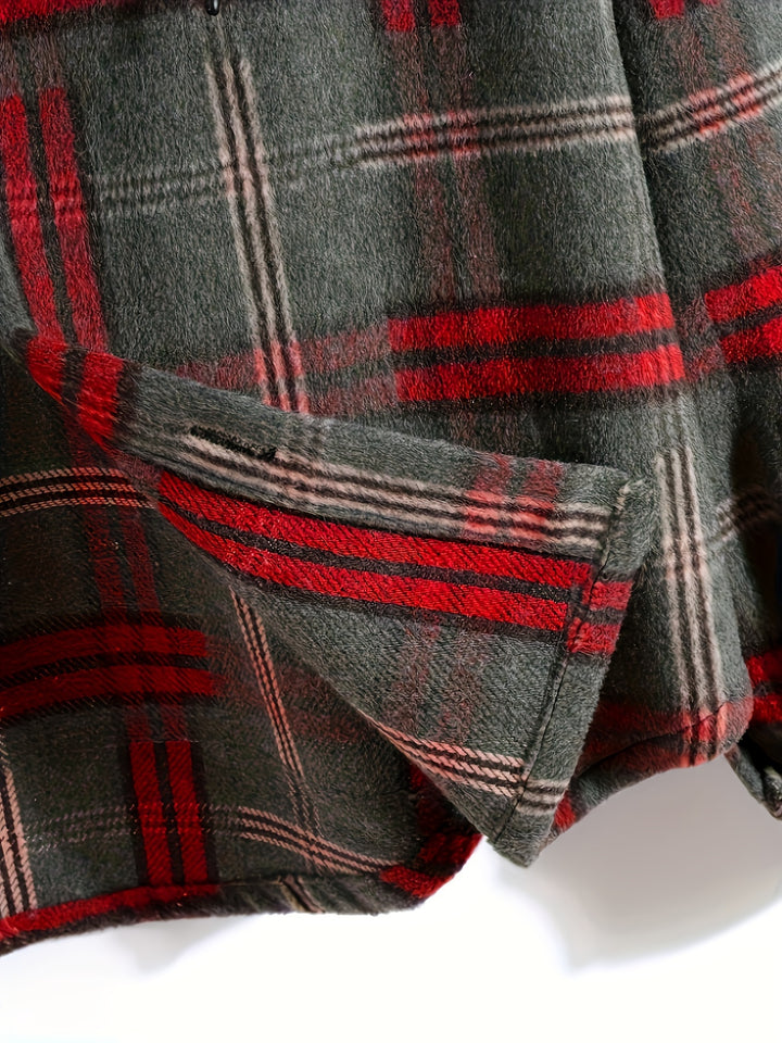Holden | Hooded Plaid Overshirt Jacket
