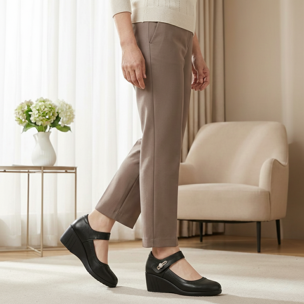 Monica | Classic Mid Heel Comfort Shoes