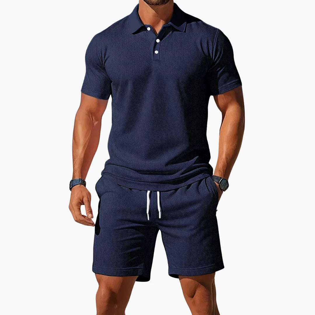 Connor | Classic Polo and Shorts Set