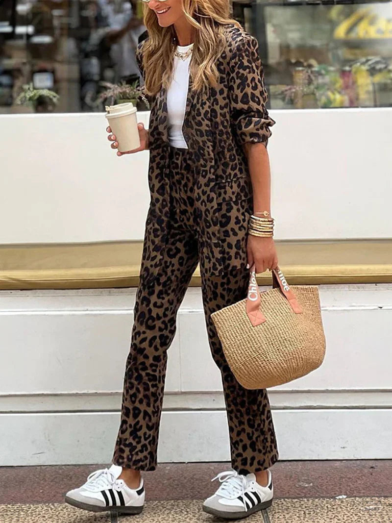 Sienna | Classic Blazer and Pants Suit Set