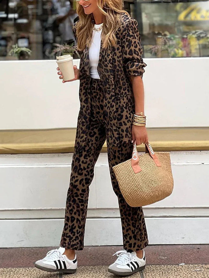 Sienna | Classic Blazer and Pants Suit Set