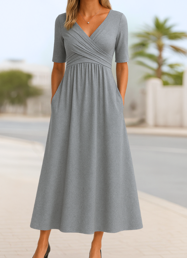 Monic | Classic Crossover Everyday Dress