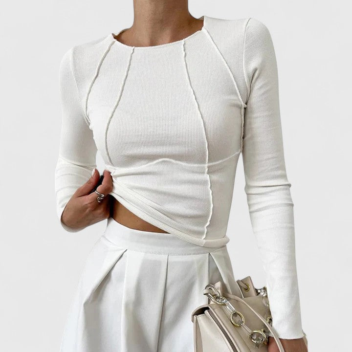 Emma | Elegant Long Sleeve Top