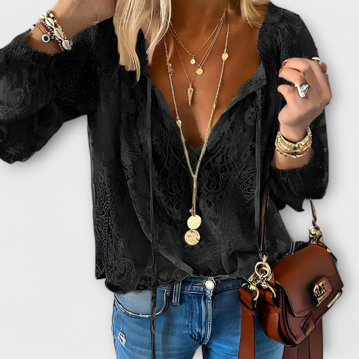 Camryn | Flowing Boho Blouse