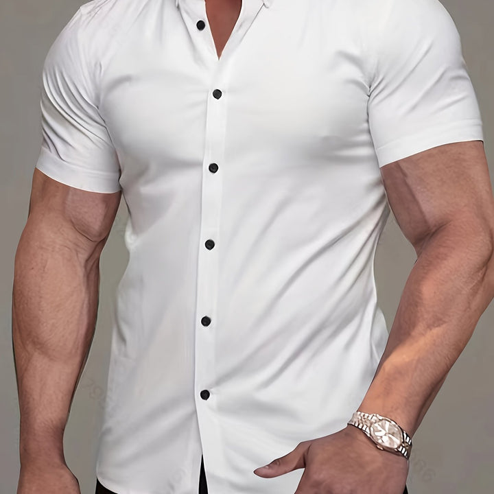 Lucas | Refined Short-Sleeve Button Shirt