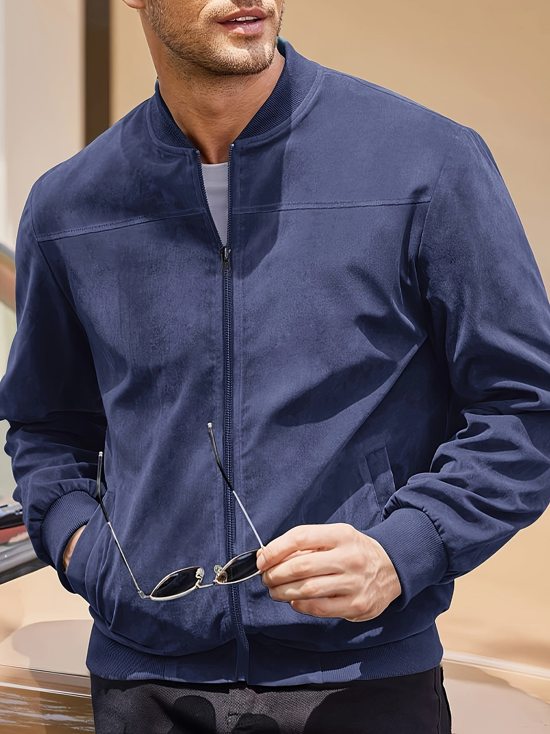 Calvin | Lightweight Zip-Up Jacket