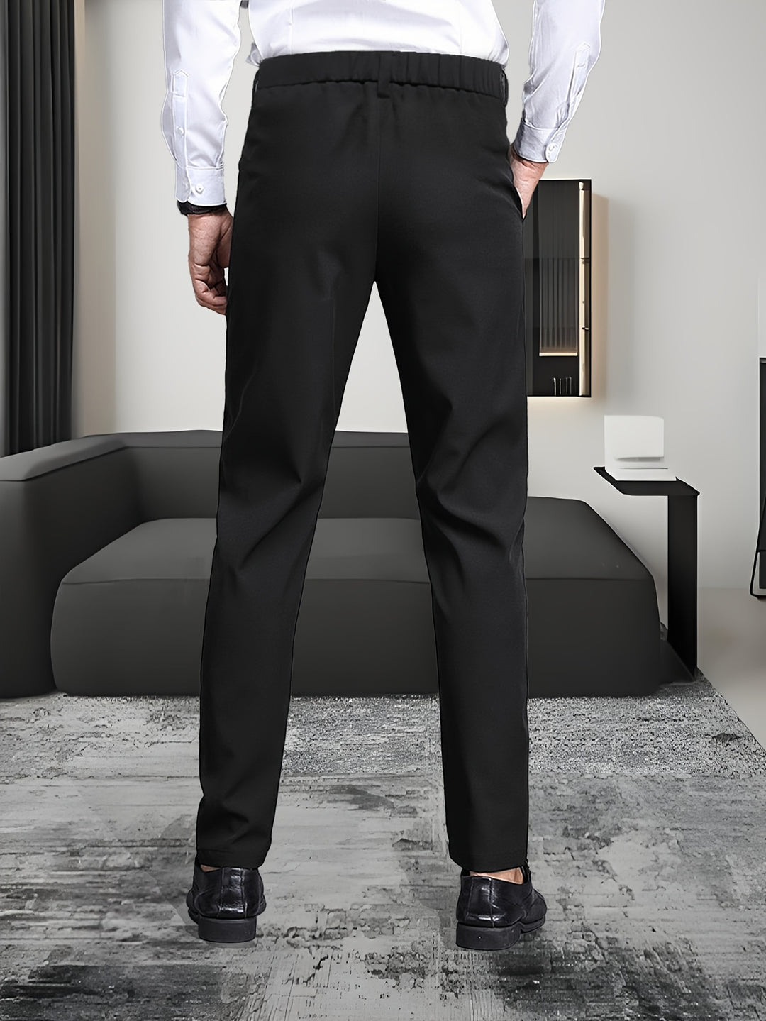 Foster | Tailored Straight-Leg Dress Trousers