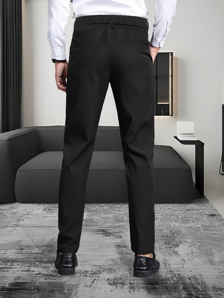Foster | Tailored Straight-Leg Dress Trousers