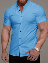 Lucas | Refined Short-Sleeve Button Shirt