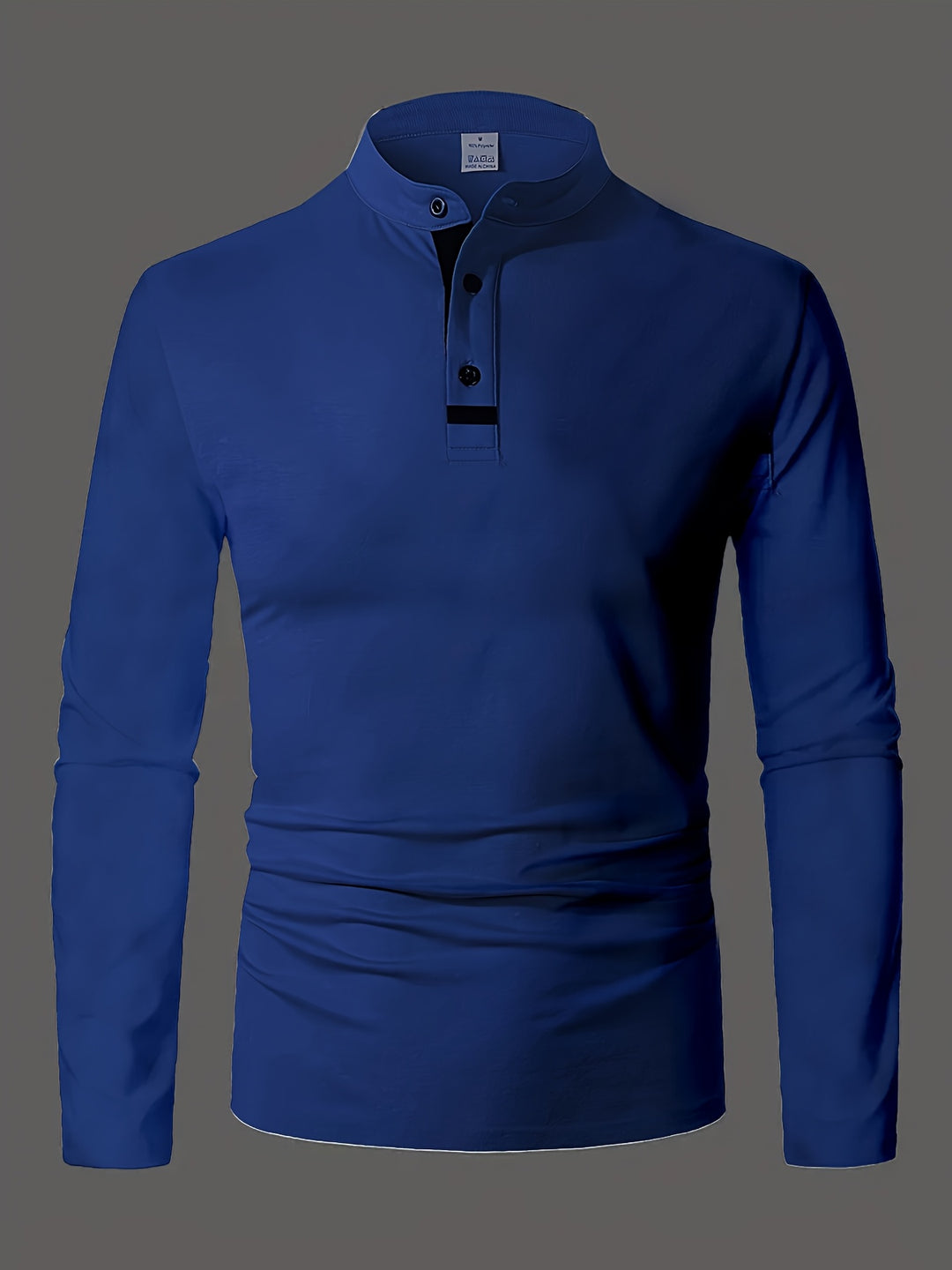Gareth | Refined Long-Sleeve Henley Shirt