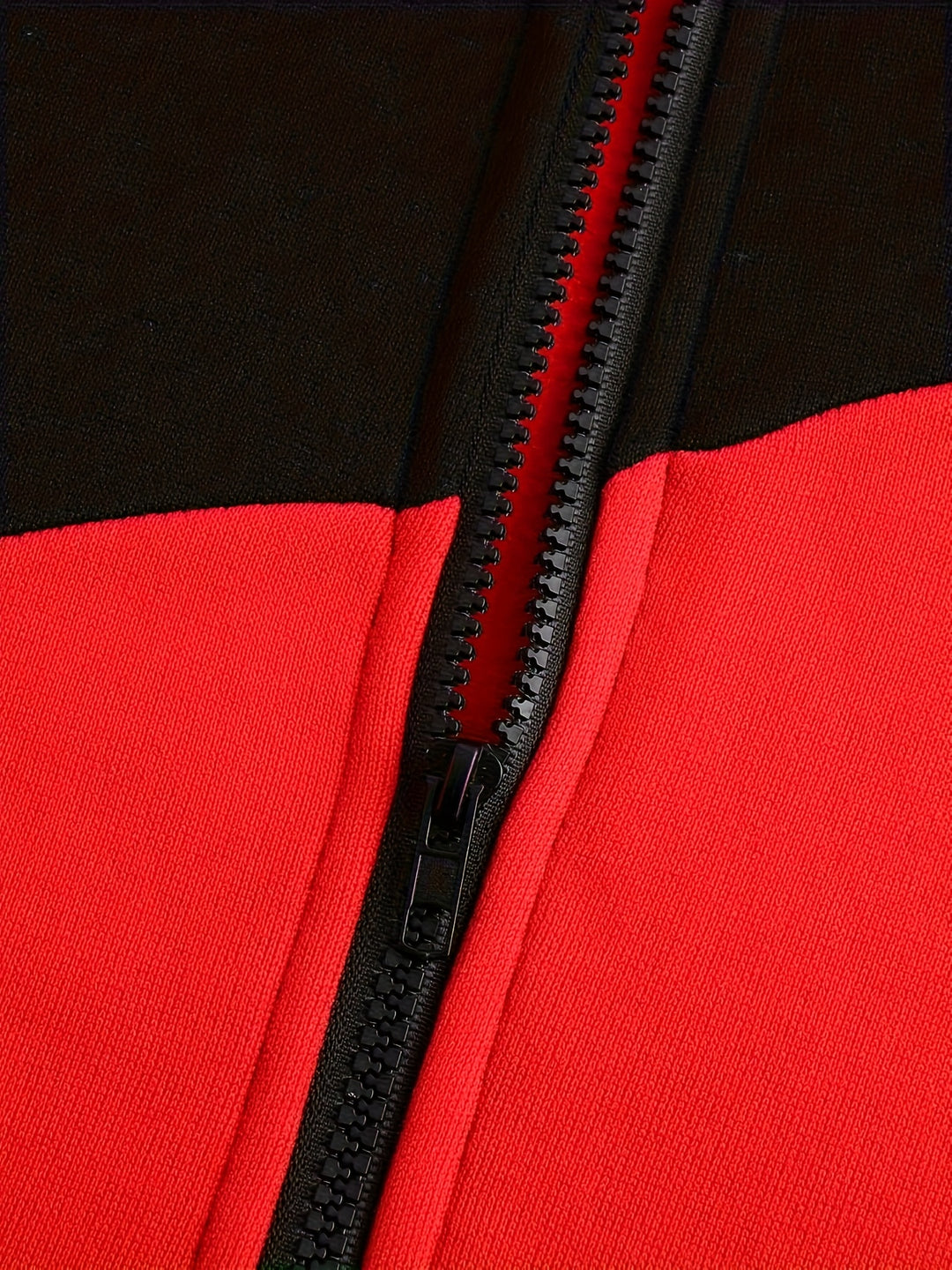 Carter | Color Block Zip-Up Hooded Jacket