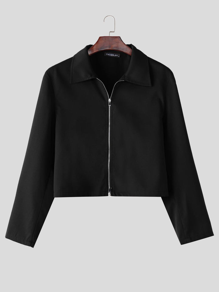Alden | Modern Cropped Zip Jacket