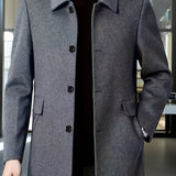 Anthony | Refined Single-Breasted Coat