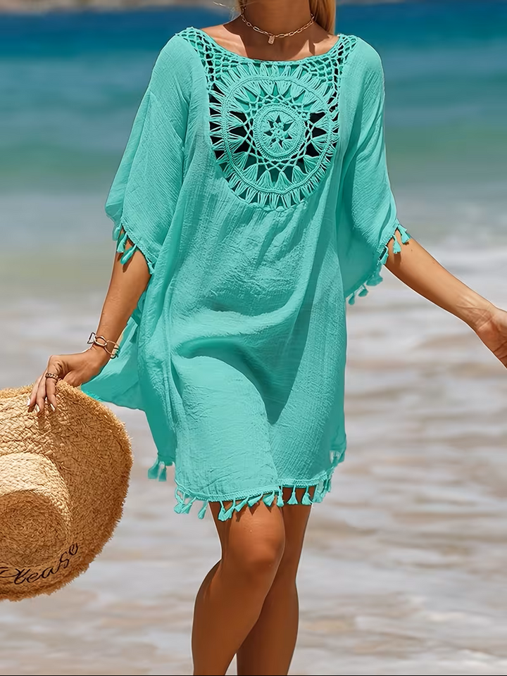 Marguerite | Crochet-Detail Beach Cover-Up
