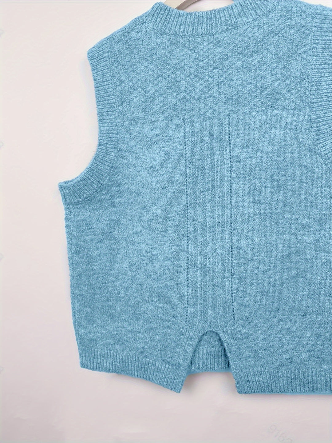 Elaine | Cable-Knit Sleeveless Sweater Vest