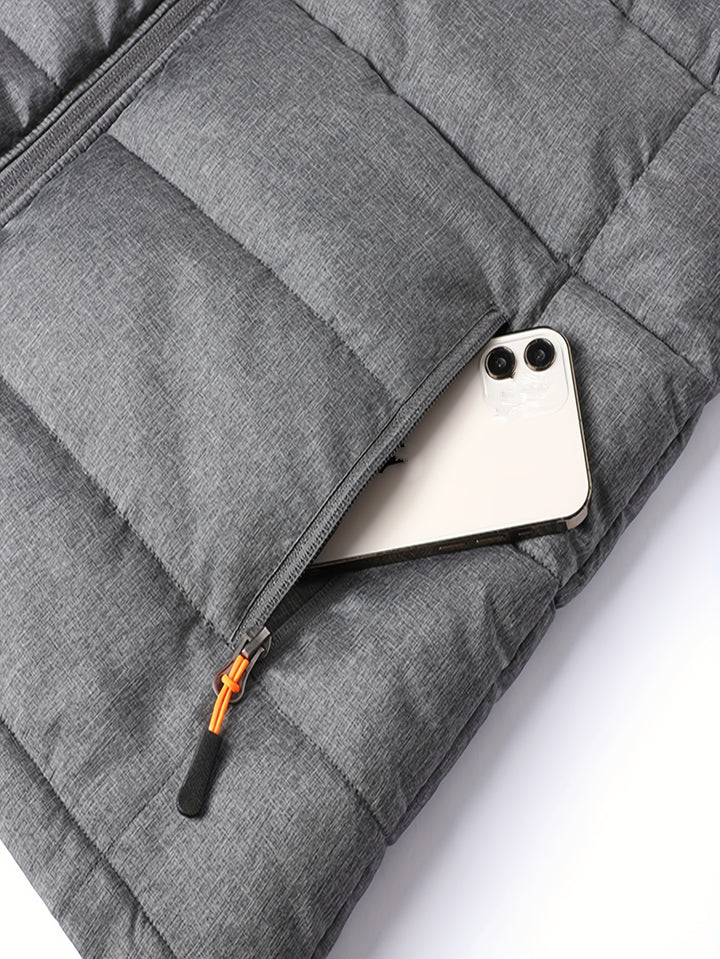 Cyrus | Quilted Stand-Collar Vest