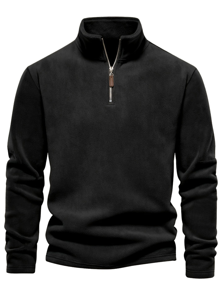 Fletcher | Stand-Collar Half-Zip Pullover