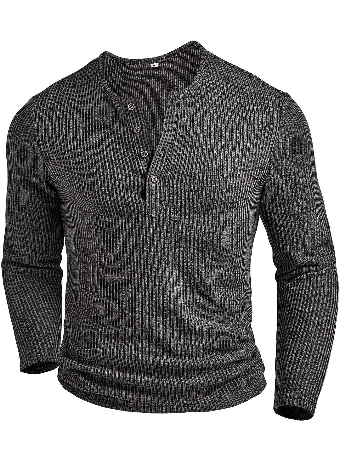 Callahan | Ribbed Long-Sleeve Henley