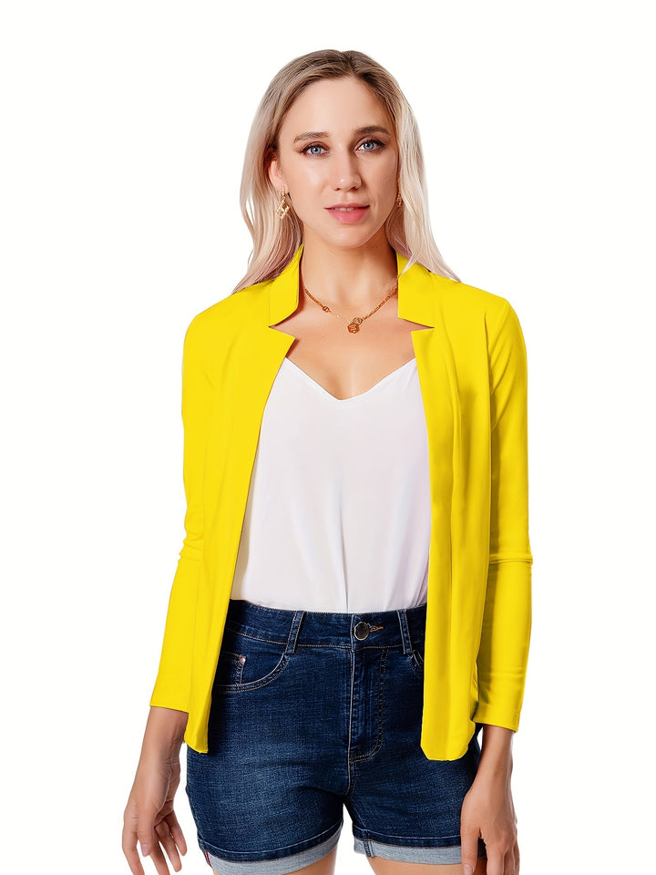 Yvonne | Open-Front Longline Jacket