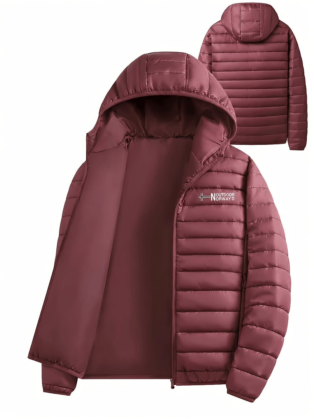 Malcolm | Lightweight Hooded Puffer Jacket