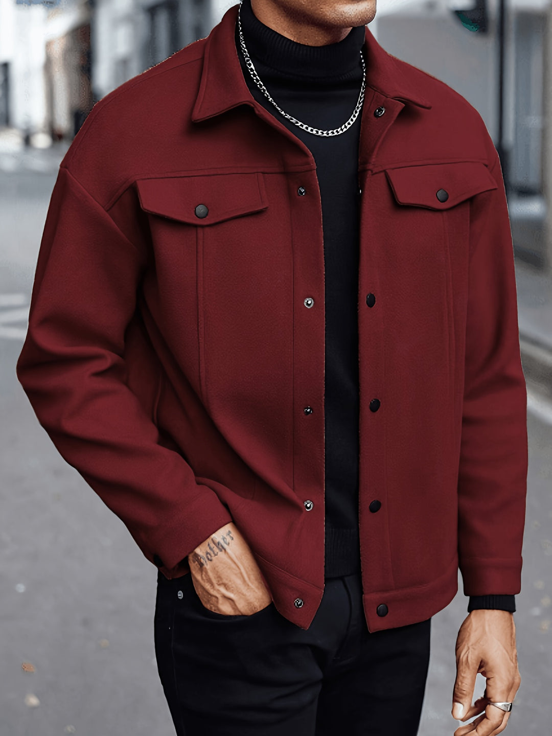Lincoln | Classic Button-Up Jacket